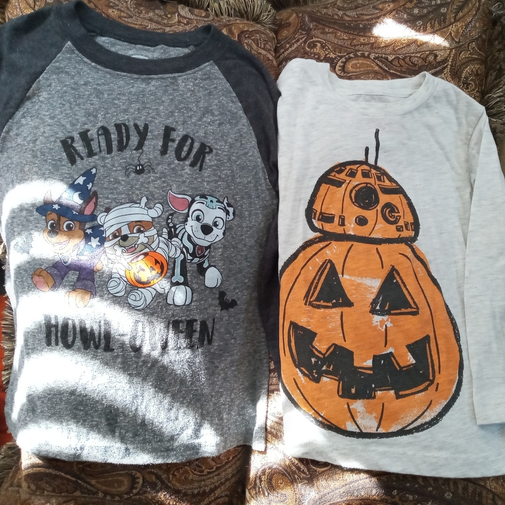 3T Halloween shirts